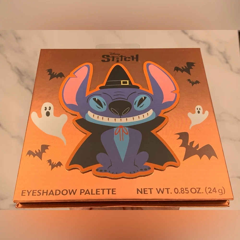 Disney Stitch 12 Color Eyeshadow Palette Halloween Themed- NWT